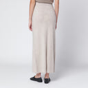 Falda Umi de ALMADA LABEL en cachemir color topo