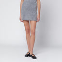 Falda Mimi de ALMADA LABEL en cachemir gris
