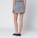 Falda Mimi de ALMADA LABEL en cachemir gris
