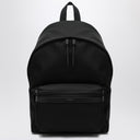 Saint Laurent Black leather and nylon backpack