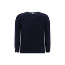 White bands crew neck Sweater