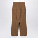 Pantalones Igor de algodón y cachemira color arena de The Row