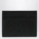 Balenciaga Black card holder with logo print