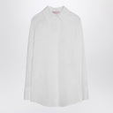 Valentino Ivory Organdis Daisy Shirt