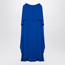 Valentino Electric blue silk midi dress