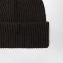 ALMADA LABEL Brown wool and cashmere balaclava