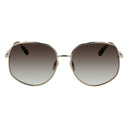 Gold Metal Sunglasses