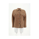 Suede leather Jacket Brunello Cucinelli
