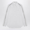 Stella McCartney White Falabella shirt with chains
