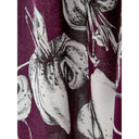 Elegant Purple Viscose Dress