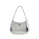 Patented leather shoulder bag