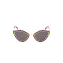 Multicolor Metal Sunglasses