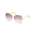 Yellow Metal Sunglasses