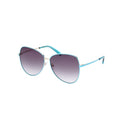 Brown Metal Sunglasses