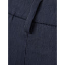 Chic Blue Linen Trousers