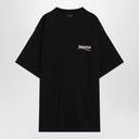 Balenciaga Over T-shirt Political campaign dirty black