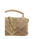 Suede Shoulder Bag