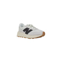 White Suede Leather Sneaker