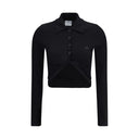 Courrèges Polo with twisted detail