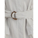 Striped Shirt Jacket