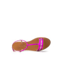 Purple Leather Sandal