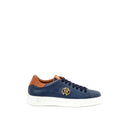 Blue Leather Sneaker - Allure Absolue