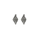 Faceted silver Earrings