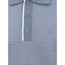 Light Blue Cotton Polo Shirt