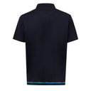 Blue Cotton Polo Shirt
