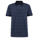 Blue Cotton Polo Shirt