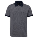 Blue Cotton Polo Shirt