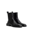 Black Leather Boot
