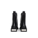 Black Leather Boot