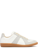 Low Leather And Suede Sneakers
