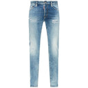 Blue Cotton Jeans & Pant