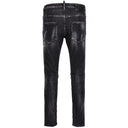 Black Cotton Jeans & Pant