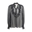 Polka dot silk Shirt