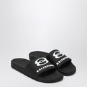 Balenciaga Rubber slide sandals for the pool