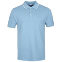 Light Blue Cotton Polo Shirt
