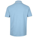 Light Blue Cotton Polo Shirt