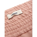 Elegant Pink Polyester Pants for Women - Allure Absolue