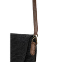Tia Raffia Shoulder Bag
