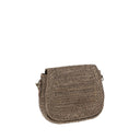 Tia Raffia Shoulder Bag