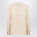 Valentino Wool and silk single-breasted jacket