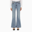 Stella McCartney Falabella mid vintage blue wide leg jeans