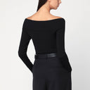 Stella McCartney Black viscose-blend top