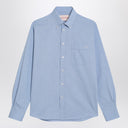 Valentino Light blue button-down shirt in cotton