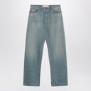 Valentino Light blue jeans with washed effect
