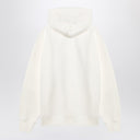 Ivory sweatshirt with Chez Valentino print