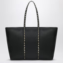 Valentino Garavani Rockstud medium tote bag in black leather